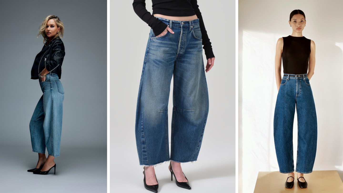 The inflated fit is capturing the interest of trend-driven consumers.