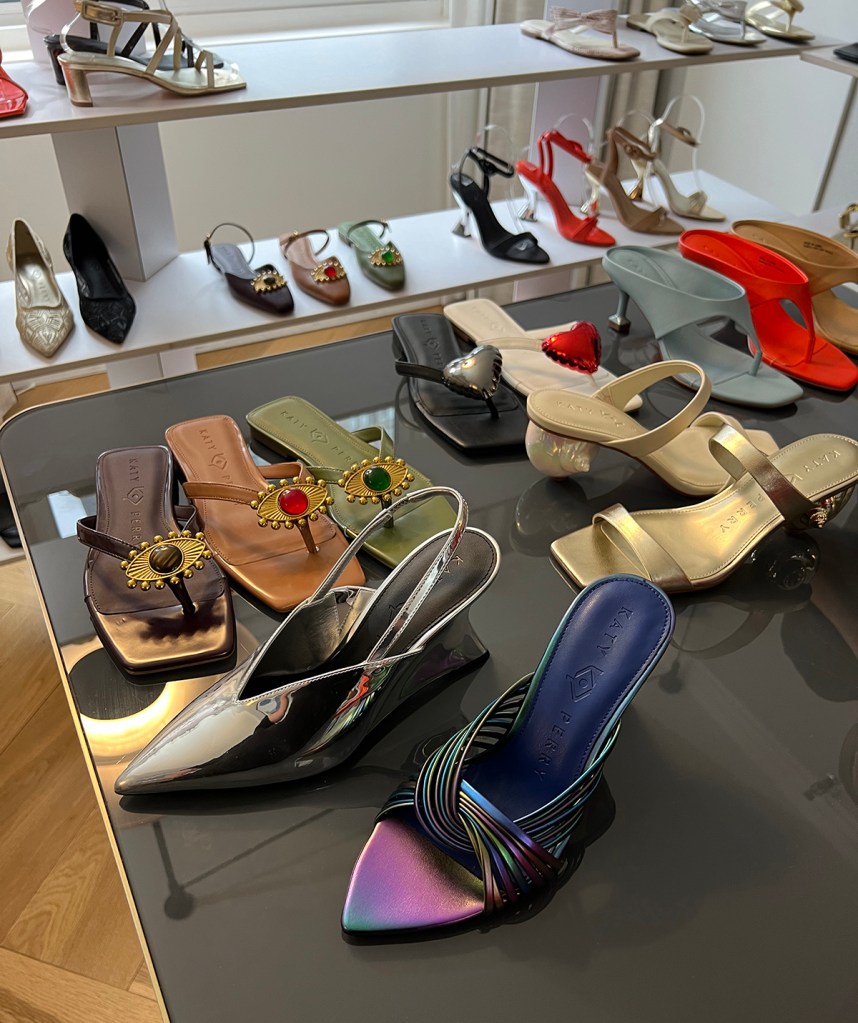 Katy Perry, shoes, NYC, FFANY